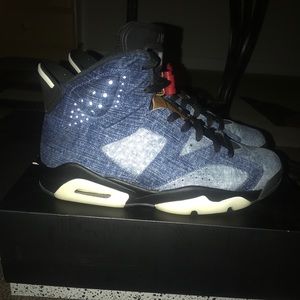 Air Jordan denim 6’s
